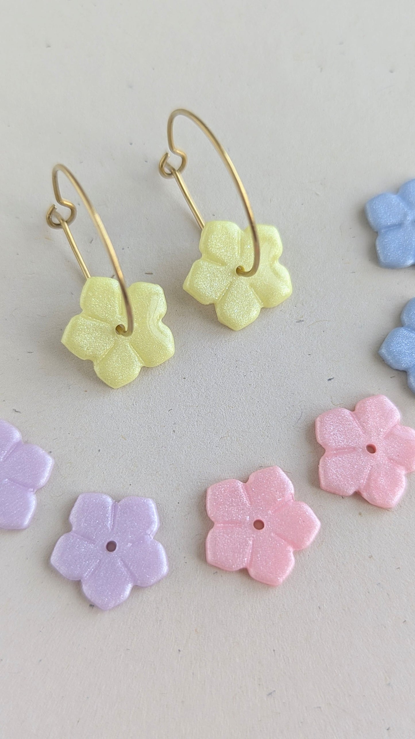 Boucles d'oreilles interchangeables