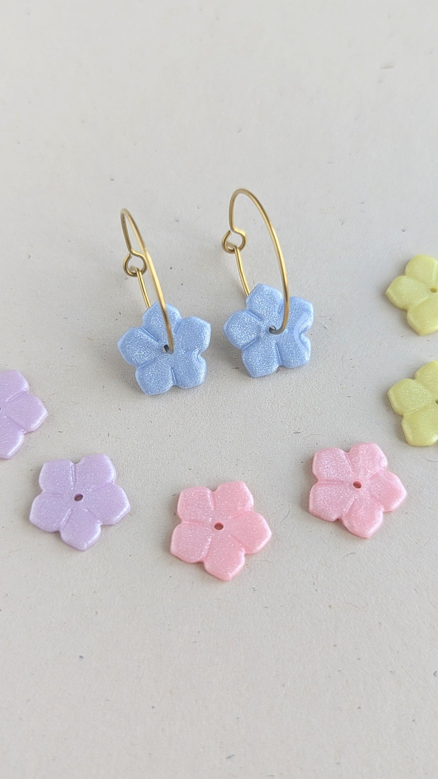 Boucles d'oreilles interchangeables