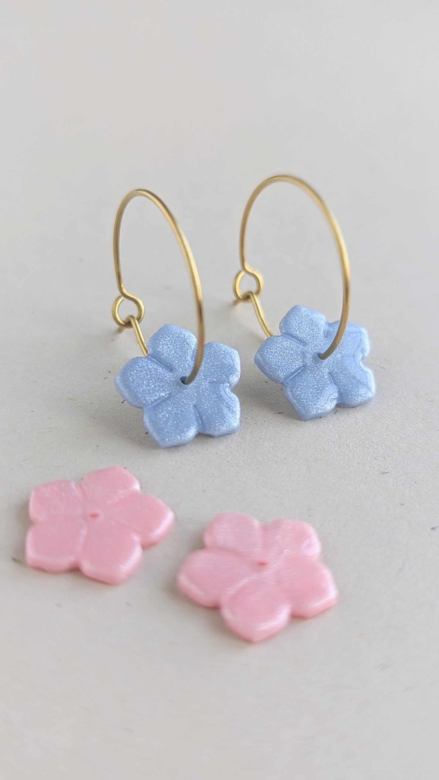 Boucles d'oreilles interchangeables