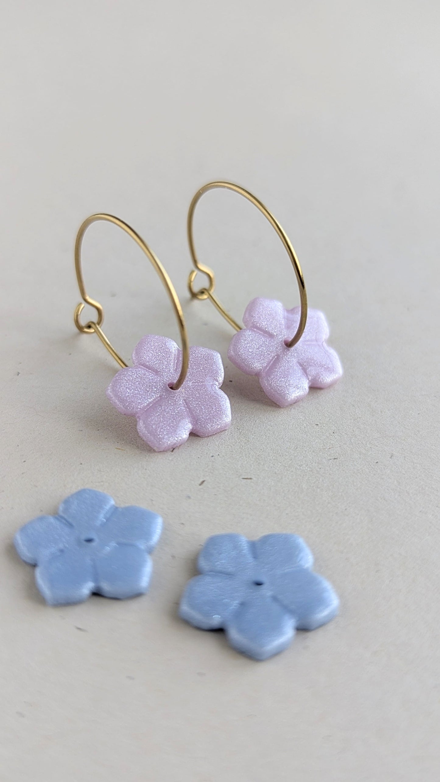 Boucles d'oreilles interchangeables