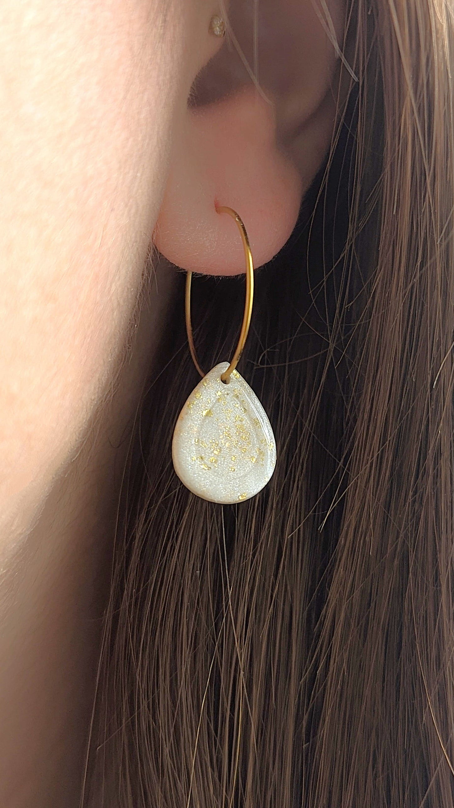 Boucles d'oreilles Gouttes d'Âme