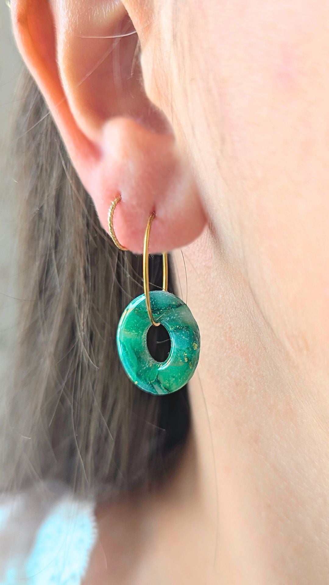 Boucles d'oreilles uniques N°4
