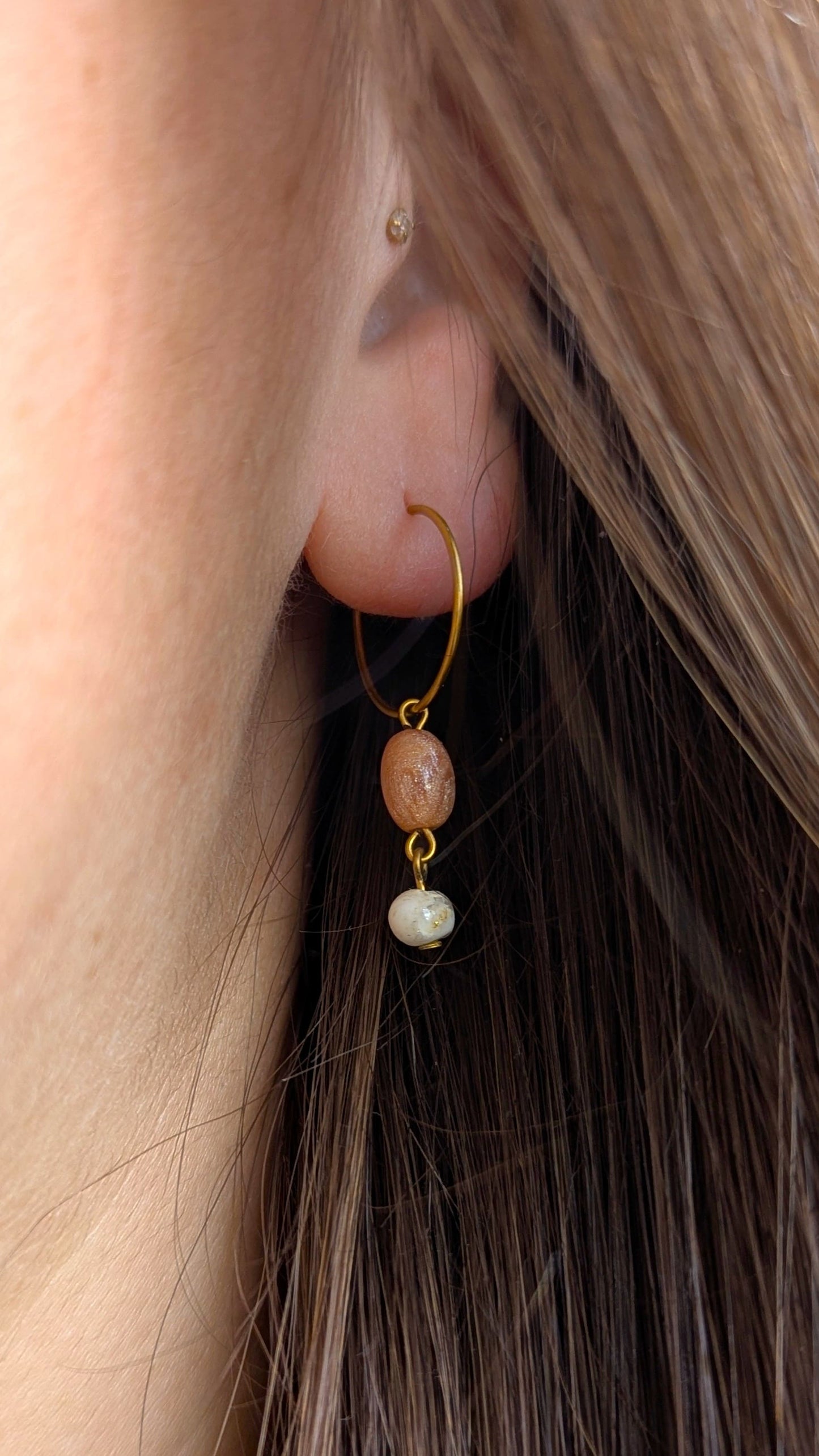Boucles d'oreilles uniques N°1