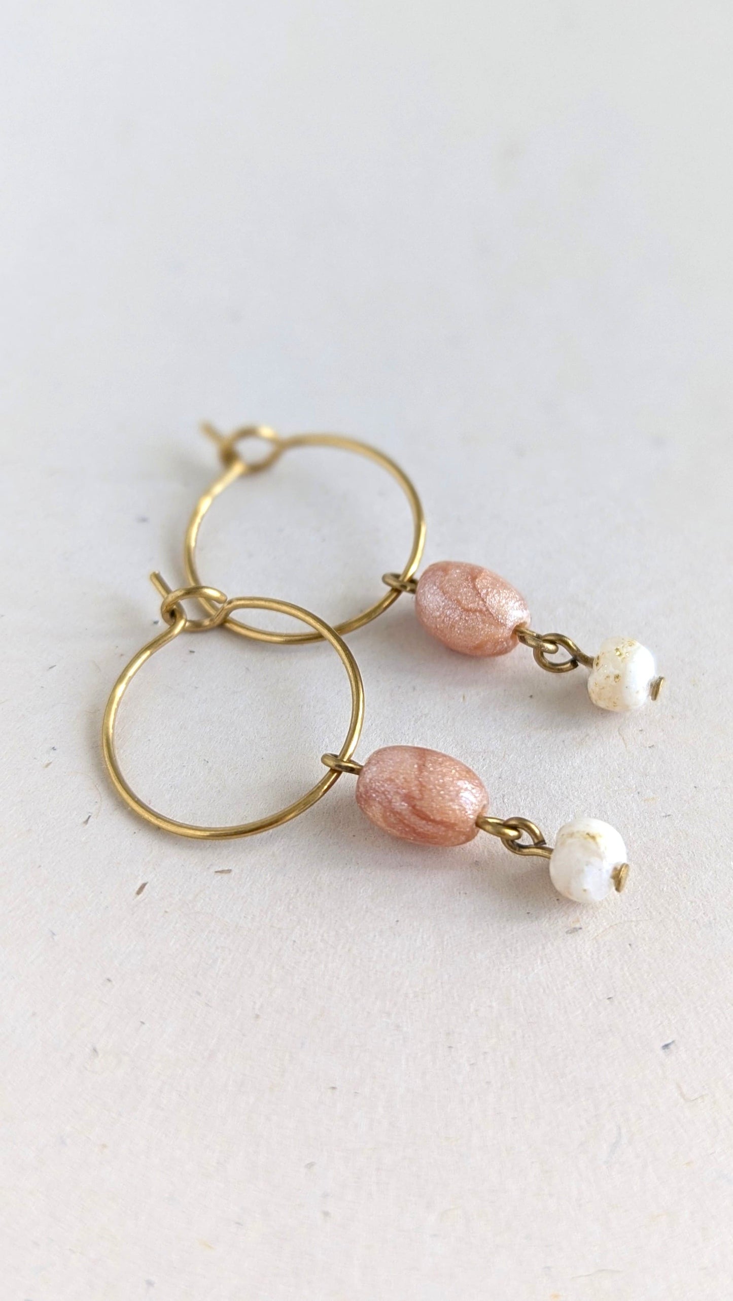 Boucles d'oreilles uniques N°1