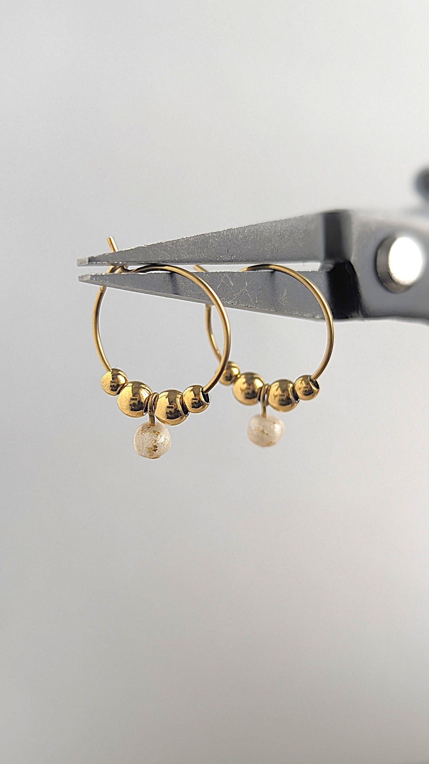 Boucles d'oreilles perles