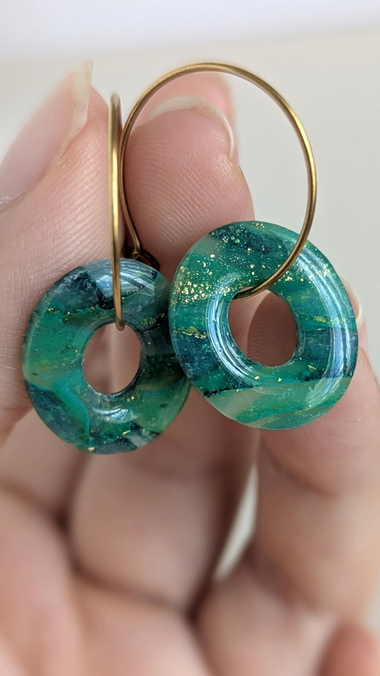 Boucles d'oreilles uniques N°4