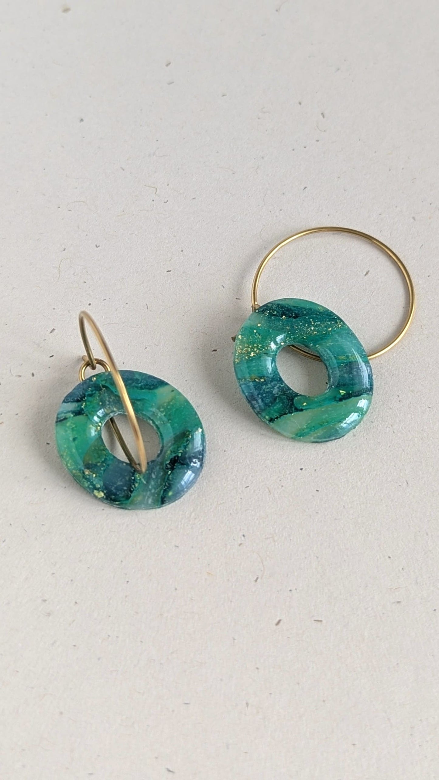 Boucles d'oreilles uniques N°4