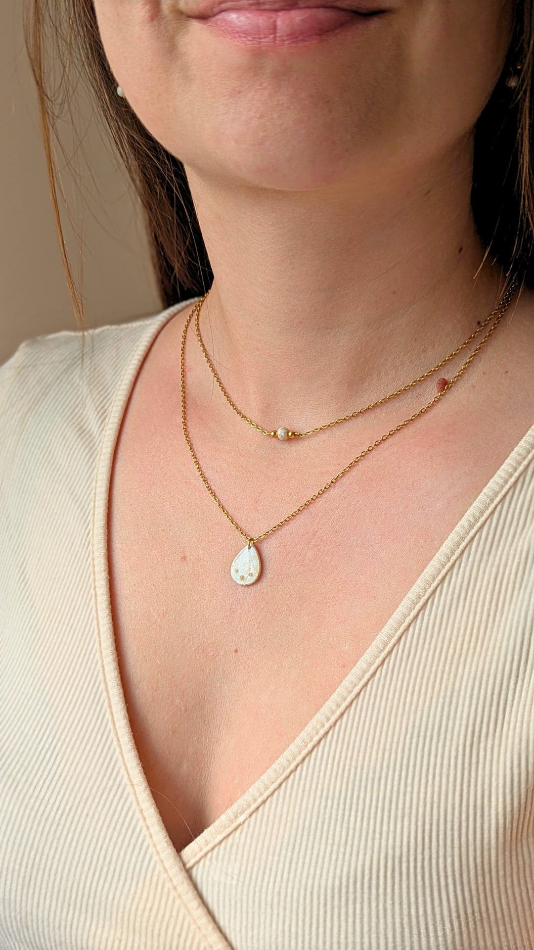 Collier perles