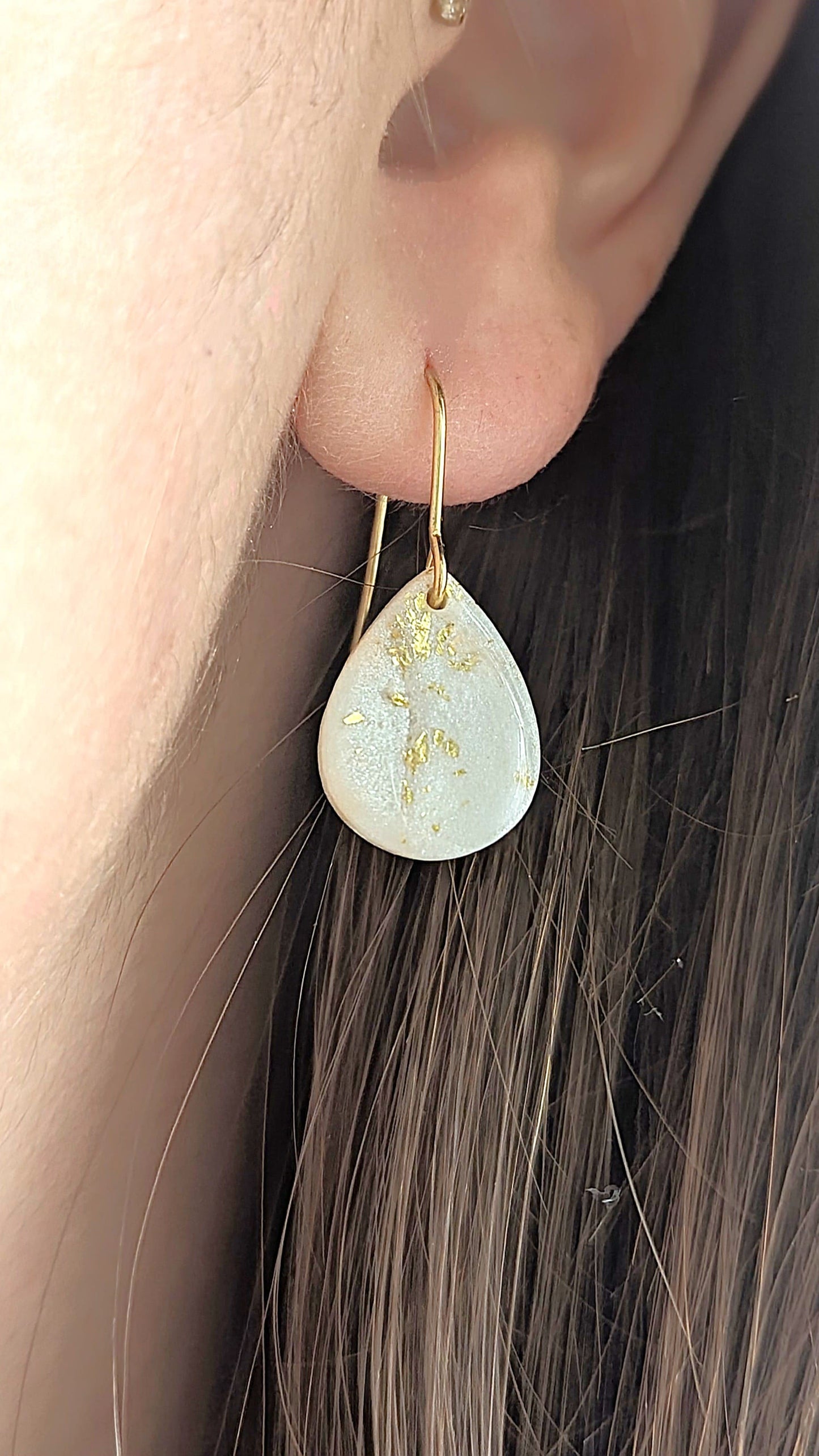 Crochets d'oreilles Gouttes d'Âme