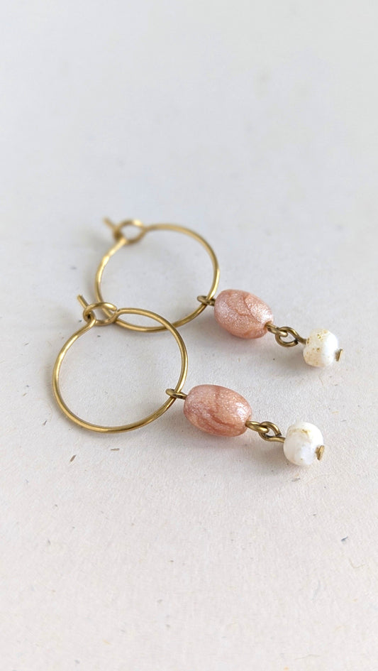 Boucles d'oreilles uniques N°1
