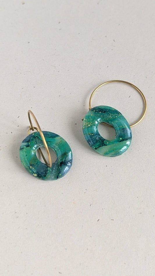 Boucles d'oreilles uniques N°4